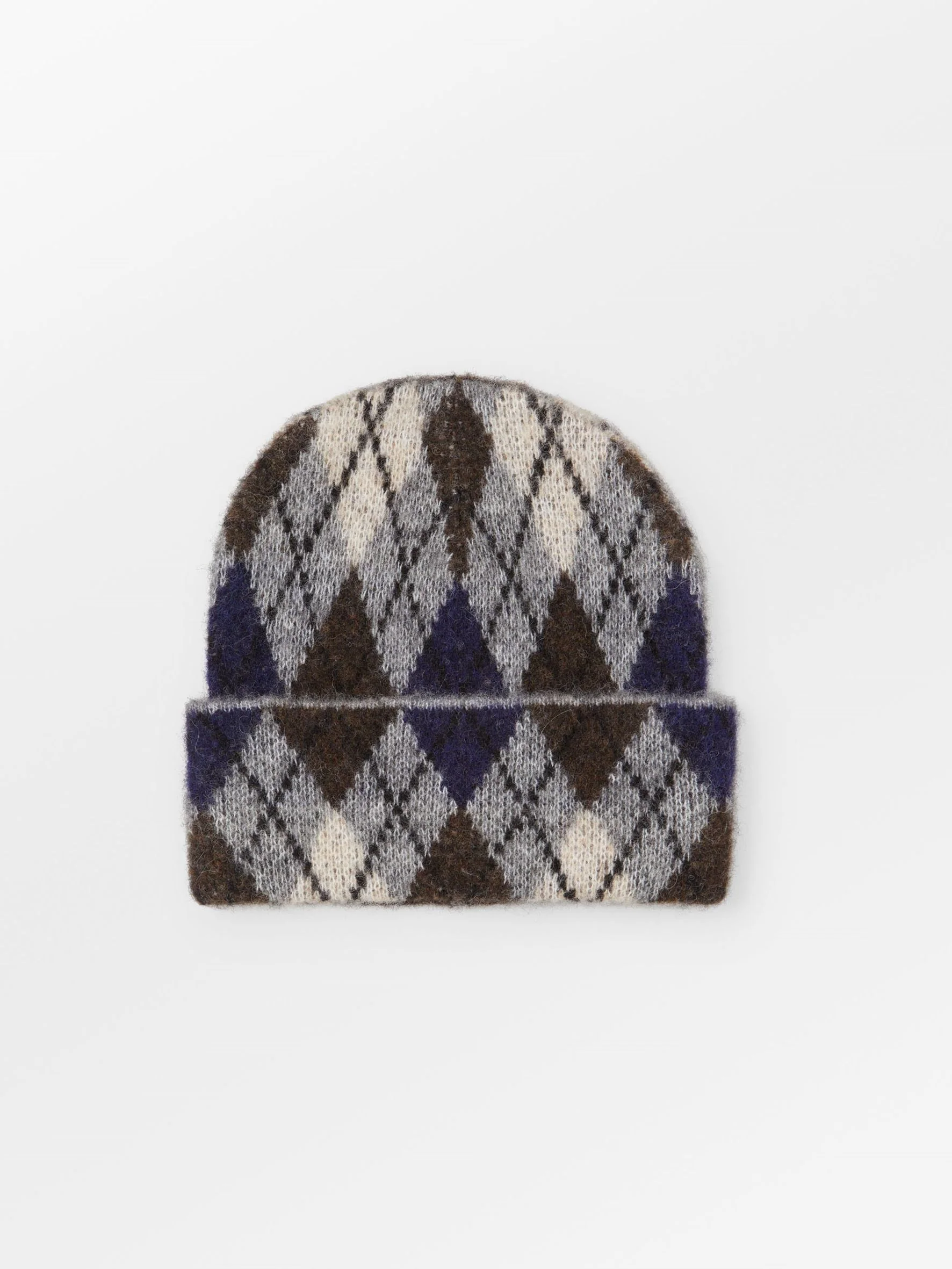 Argyle Wool Beanie