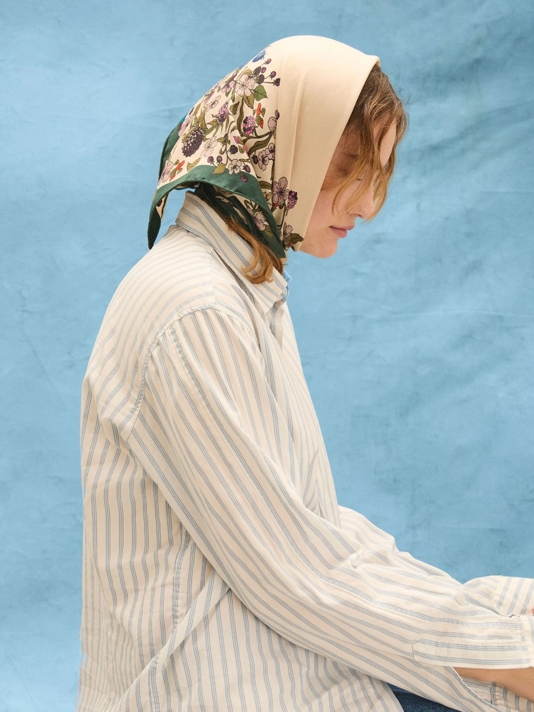Autumn Blackberry Sia Scarf - Image 4