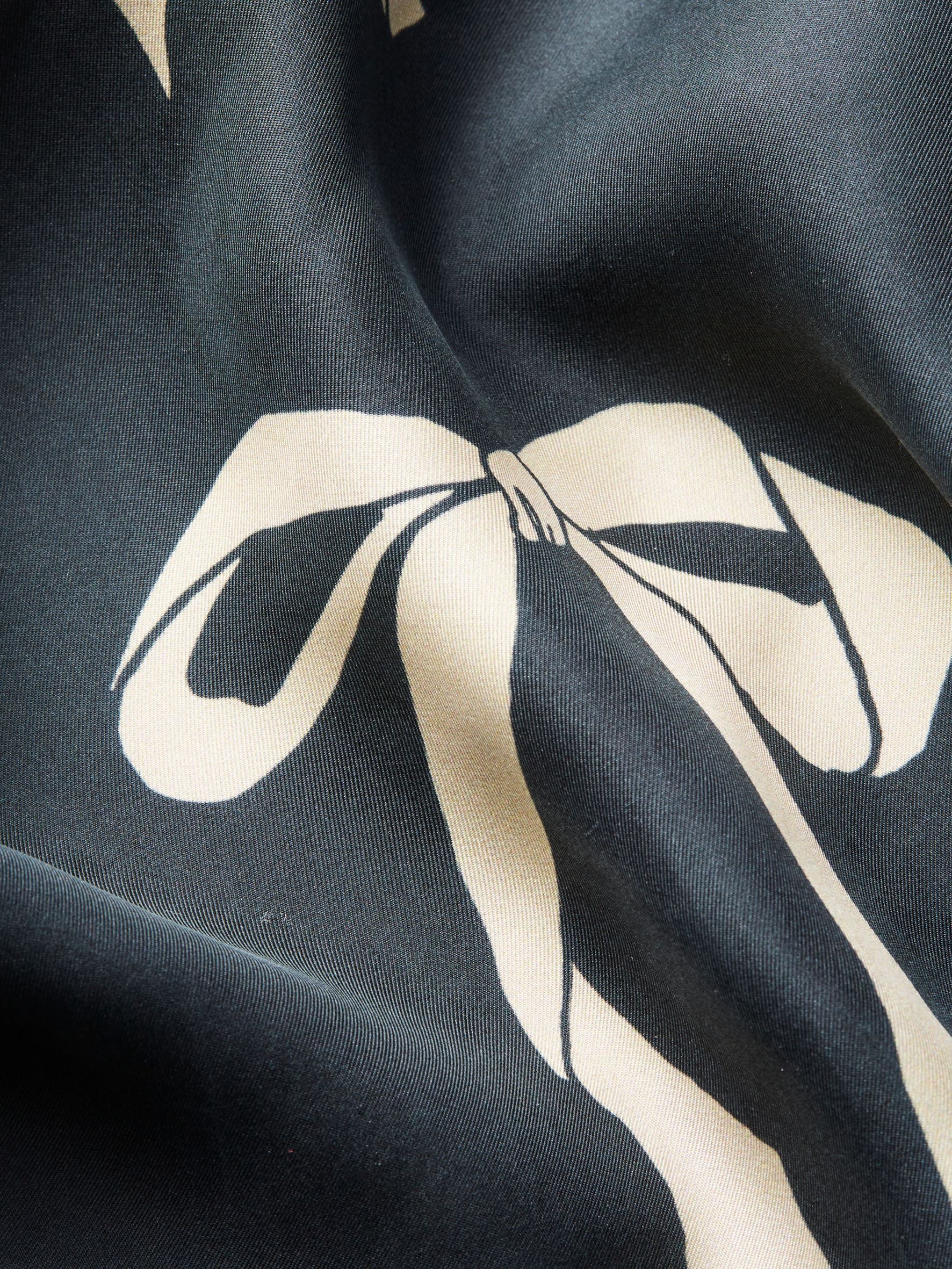 Bow Twill Sia Scarf - Image 3