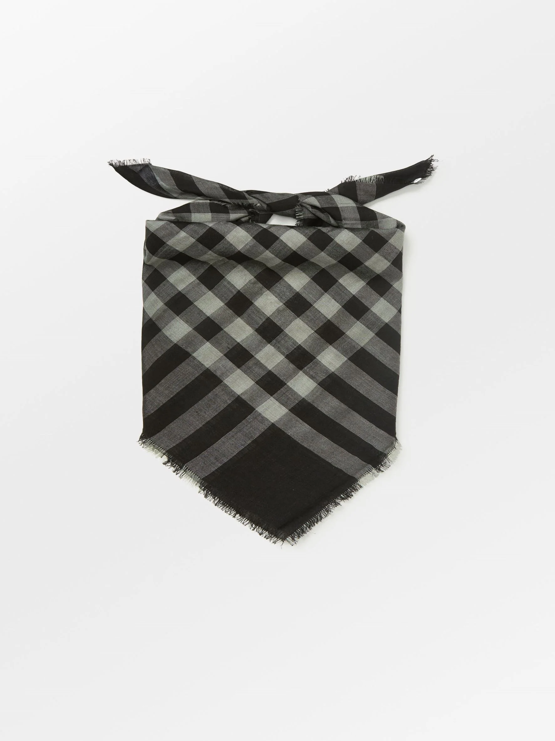 Check Siw Scarf - Image 2