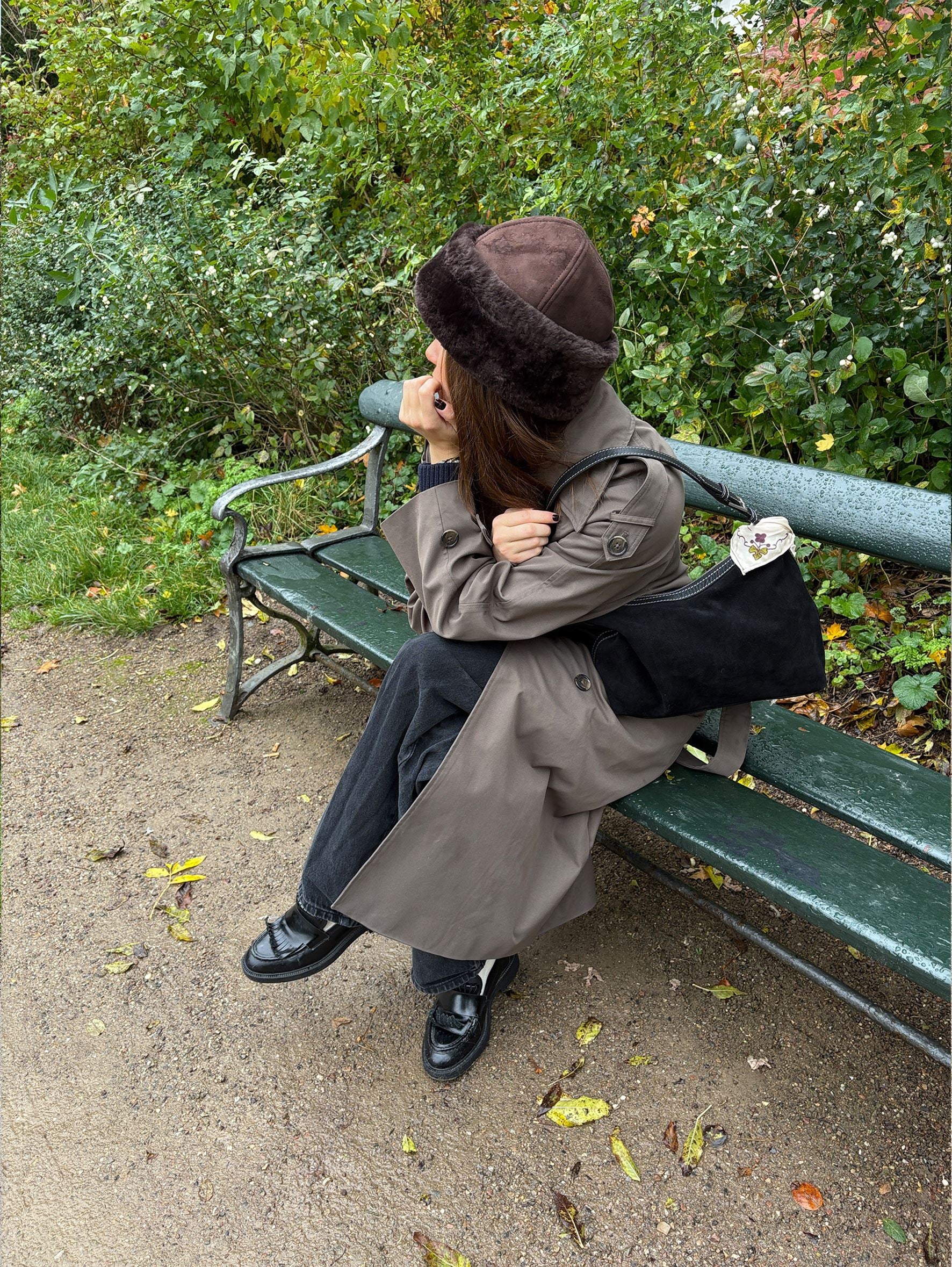 Dora Shearling Hat - Image 3