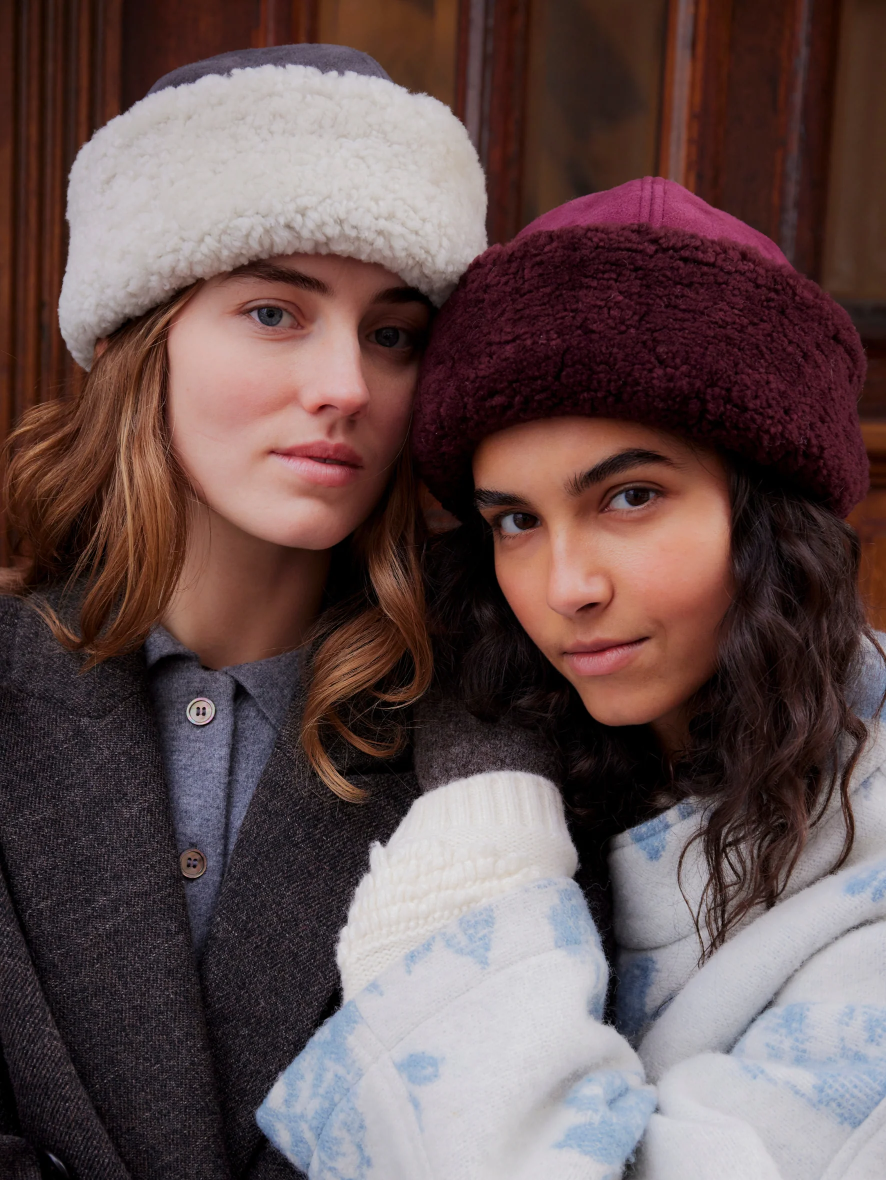 Dora Shearling Hat - Image 3