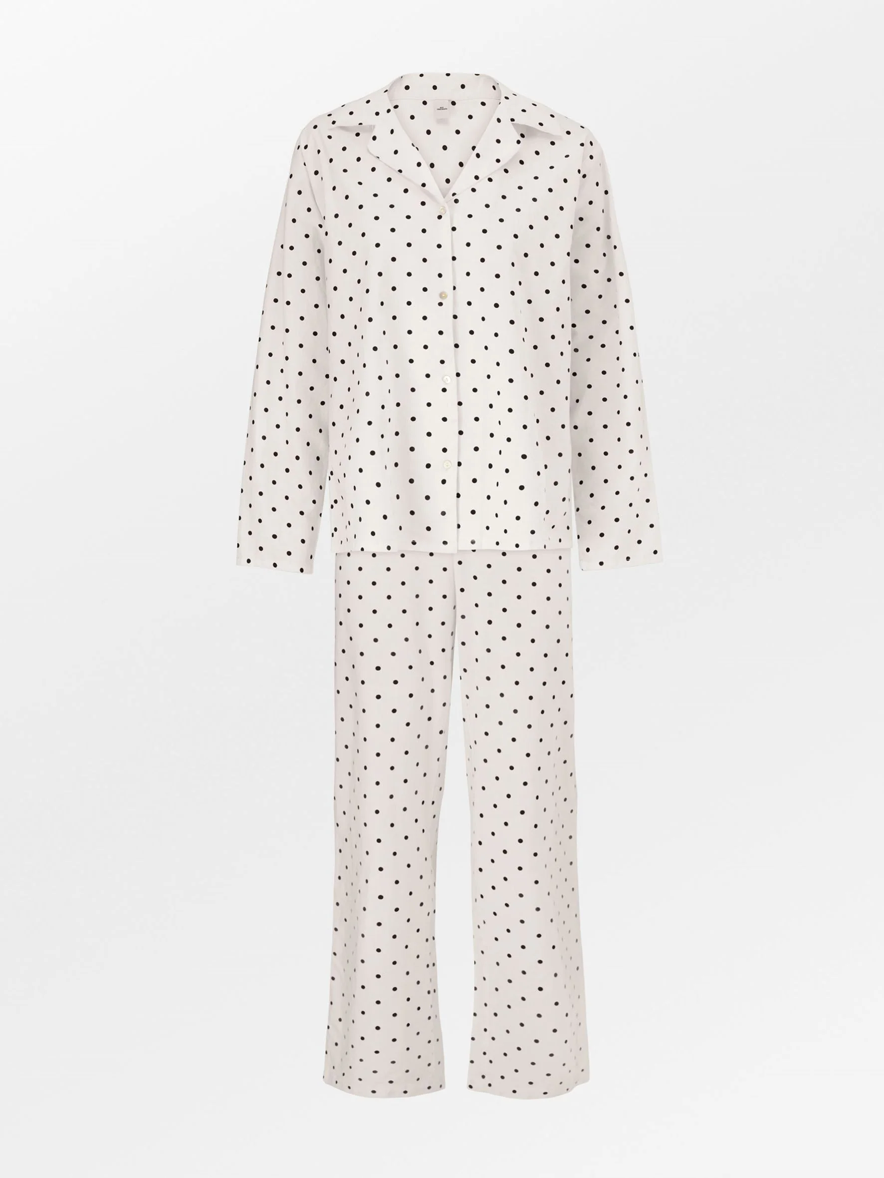 Dot Pyjamas Set - Black