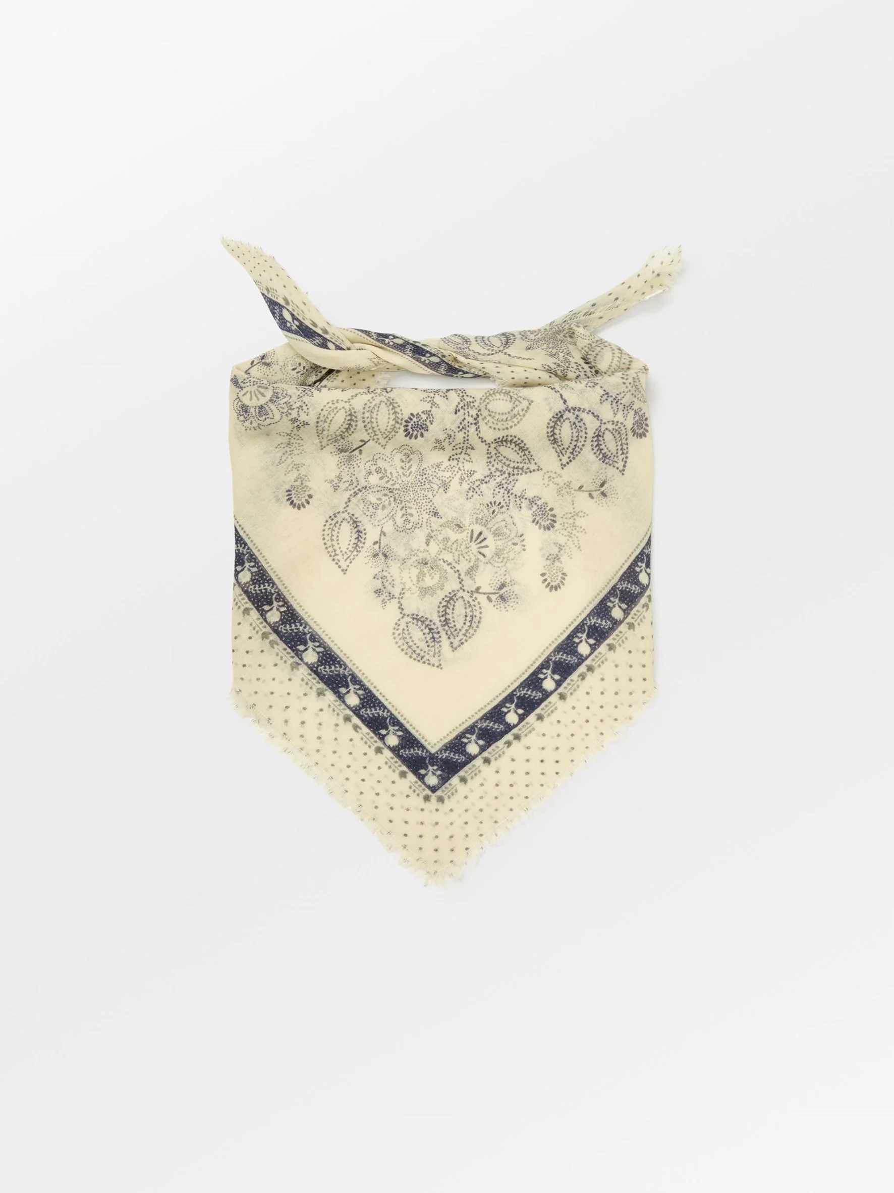Dotted Flora Woo Scarf - Image 2