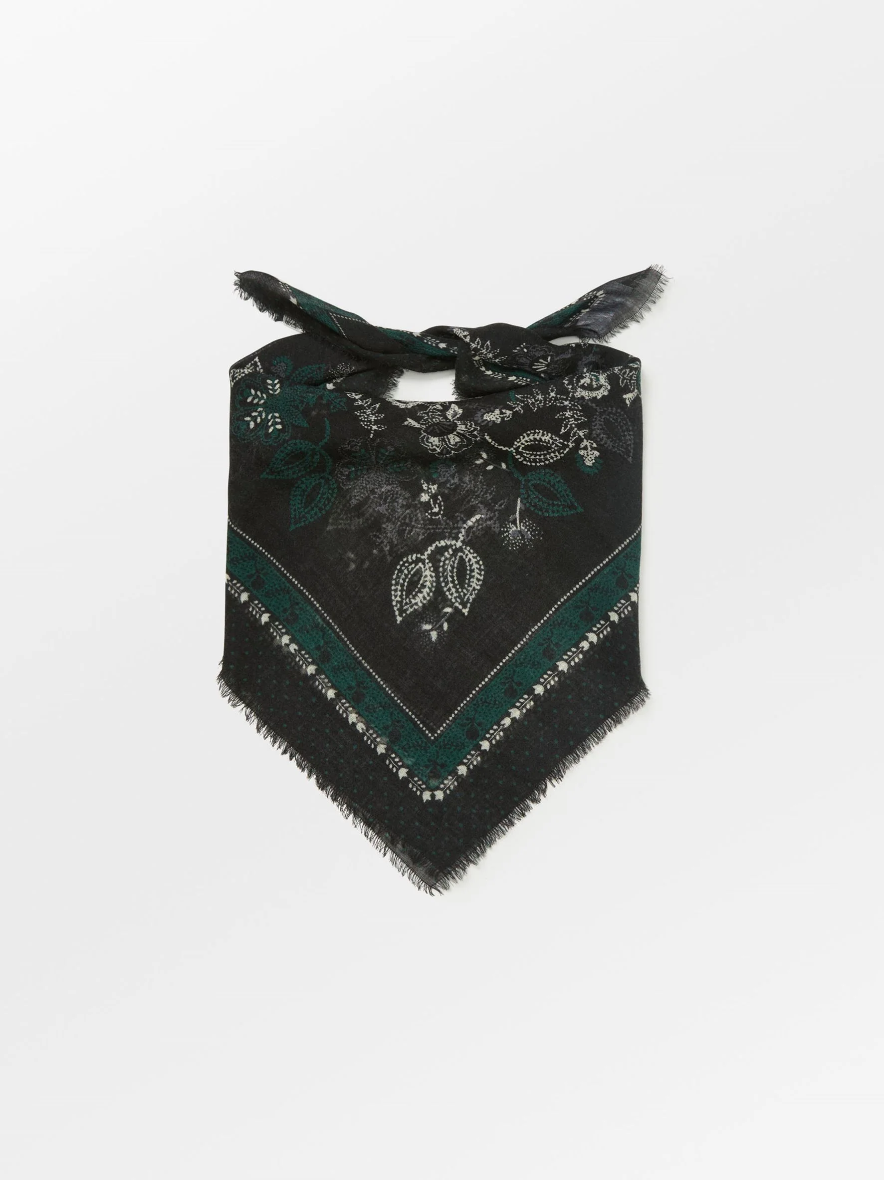 Dotted Flora Woo Scarf - Image 2