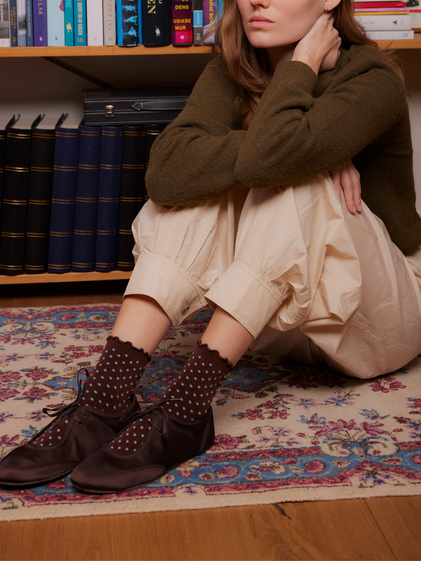 Dotted Frilla Short Sock - Image 3