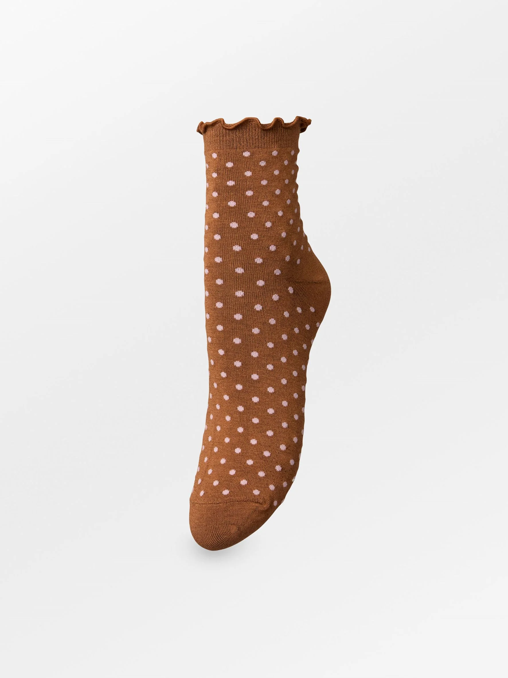 Dotted Frilla Short Sock