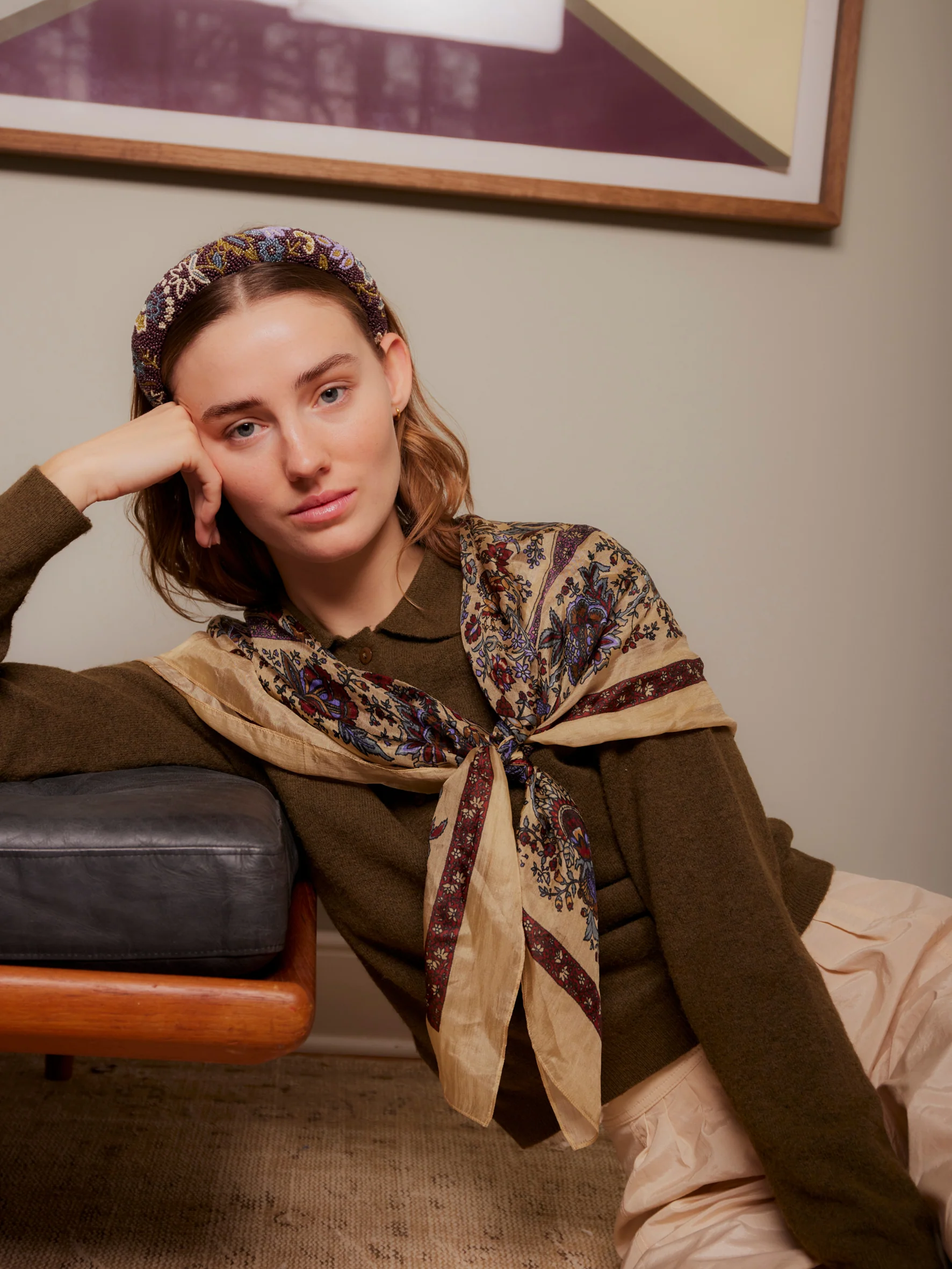 Fiora Midi Beaded Hairbrace - Image 2