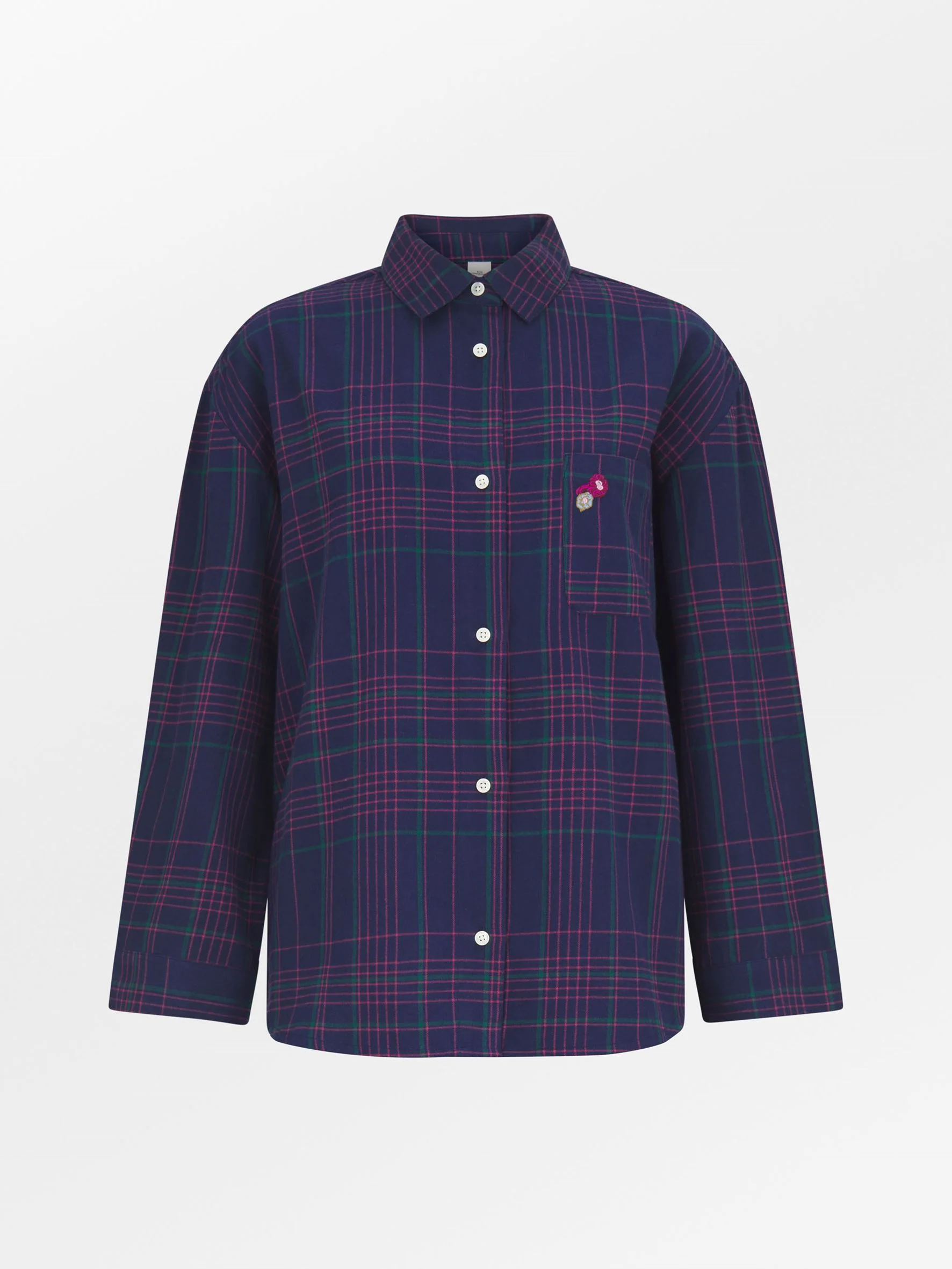 Flannel Gridy Pyjamas Shirt