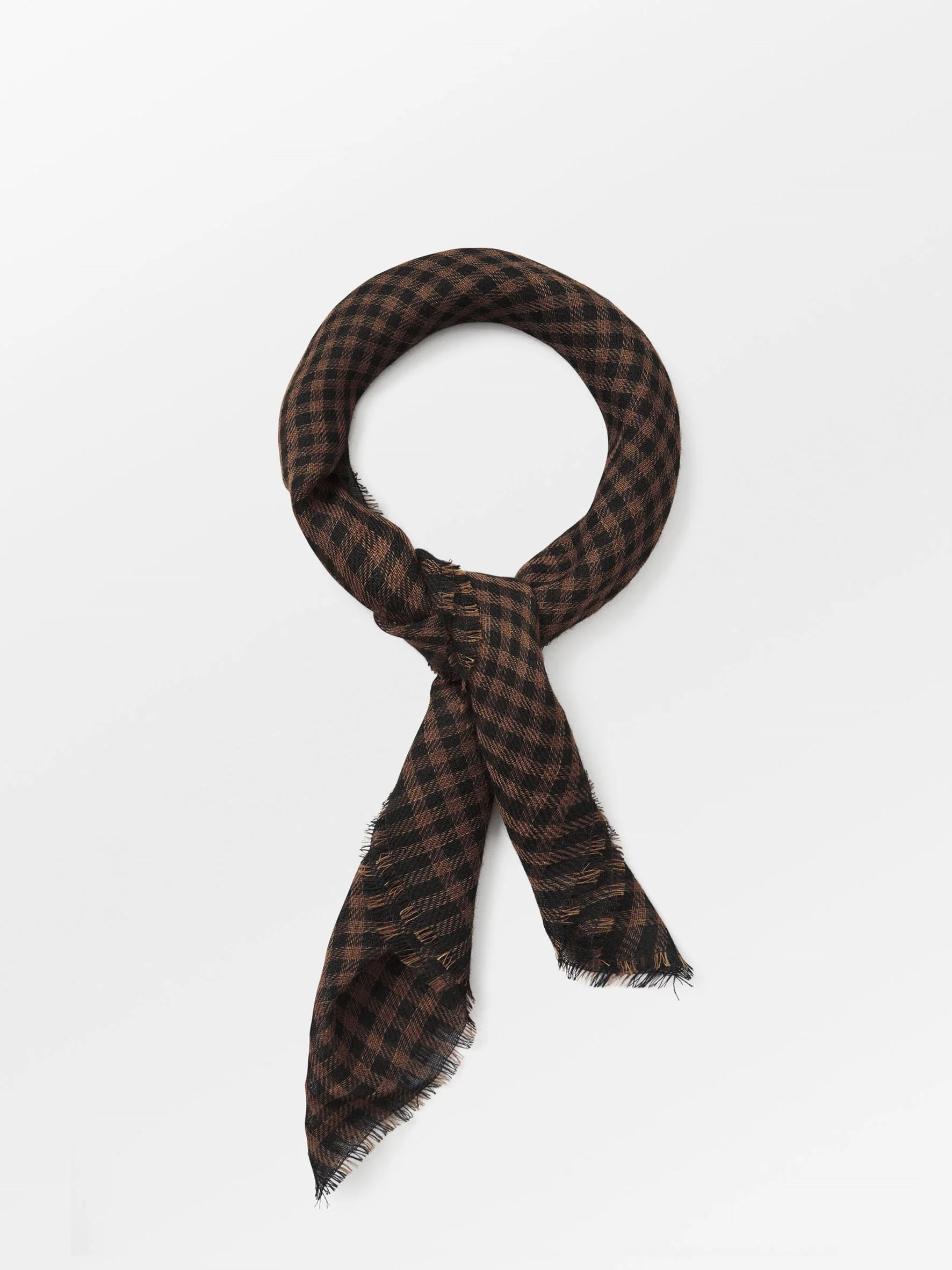 Gingham Wica Scarf - Image 2