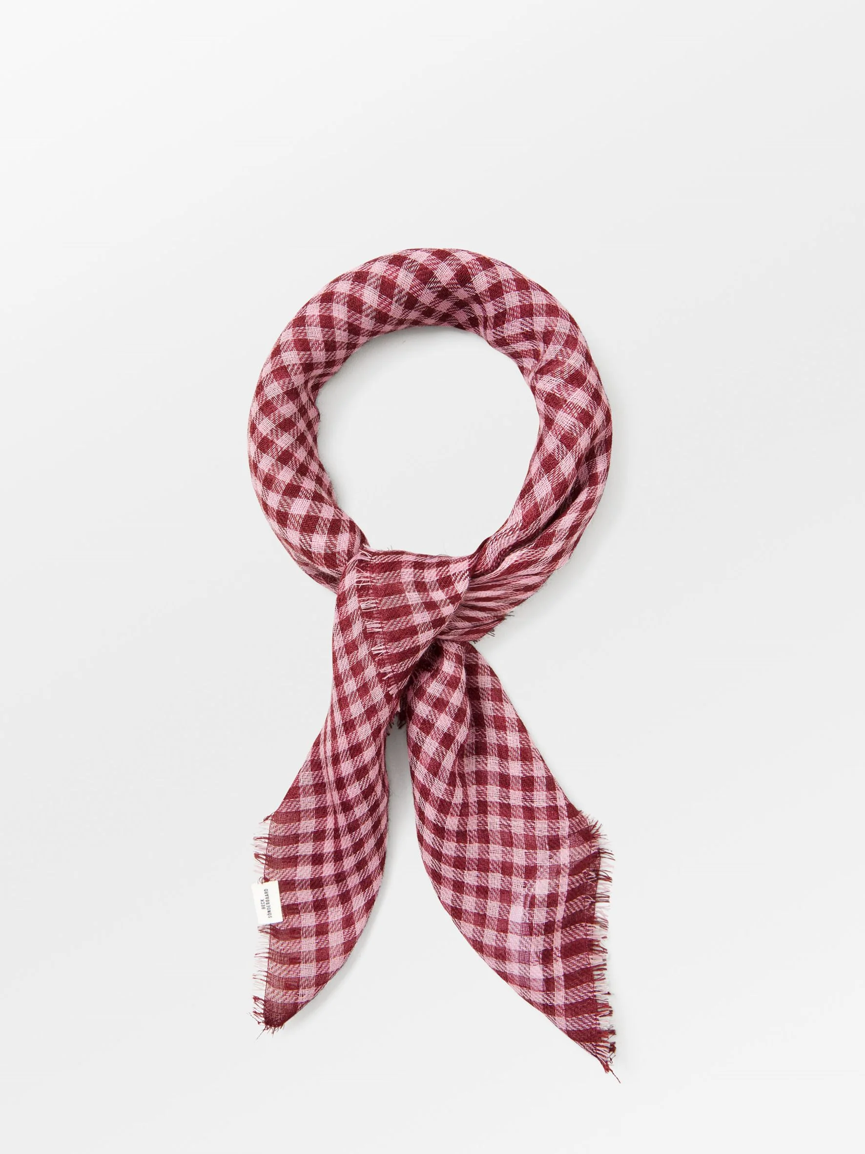 Gingham Wica Scarf - Image 2