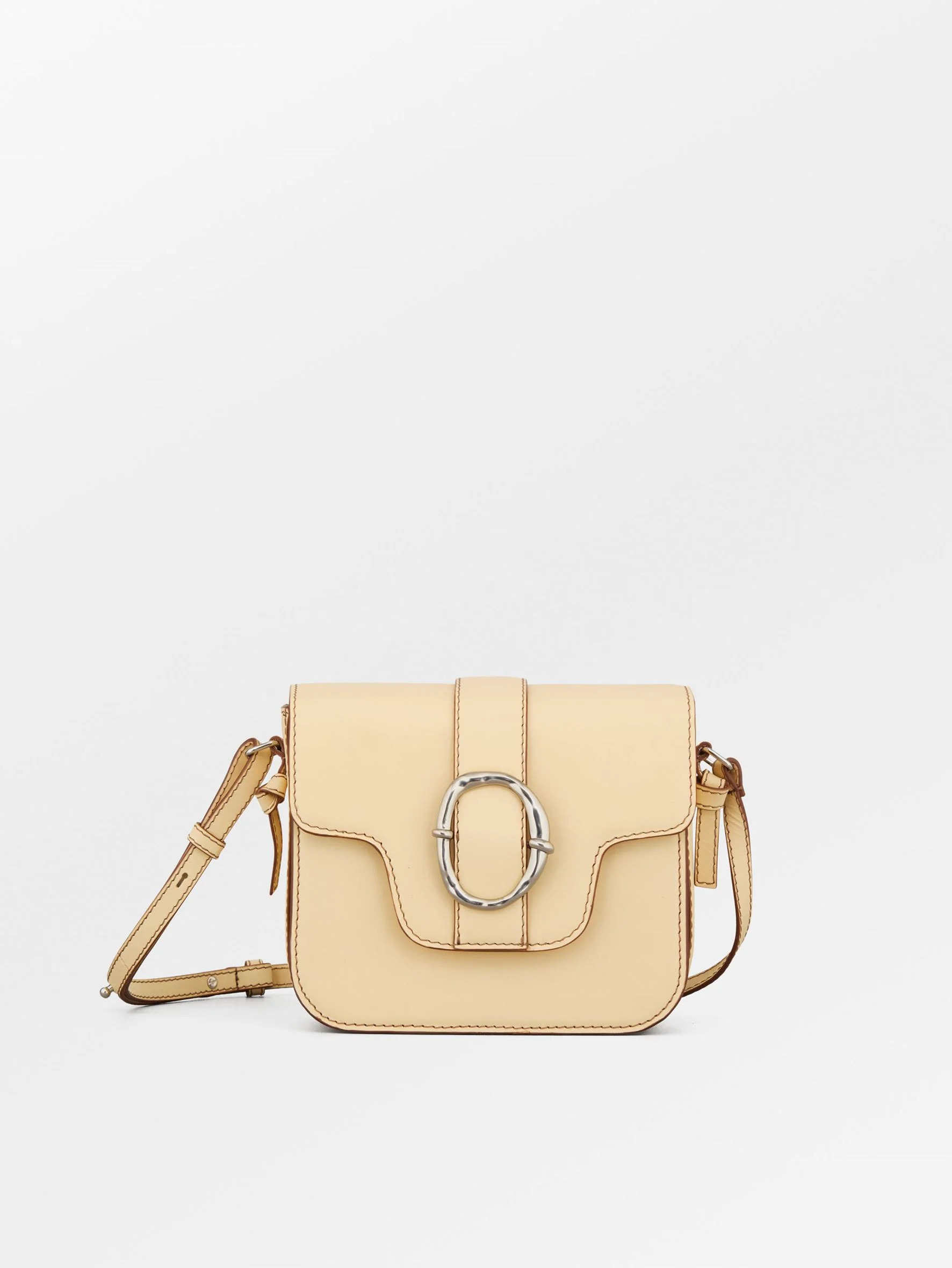 Glossy Iris Buckle Bag