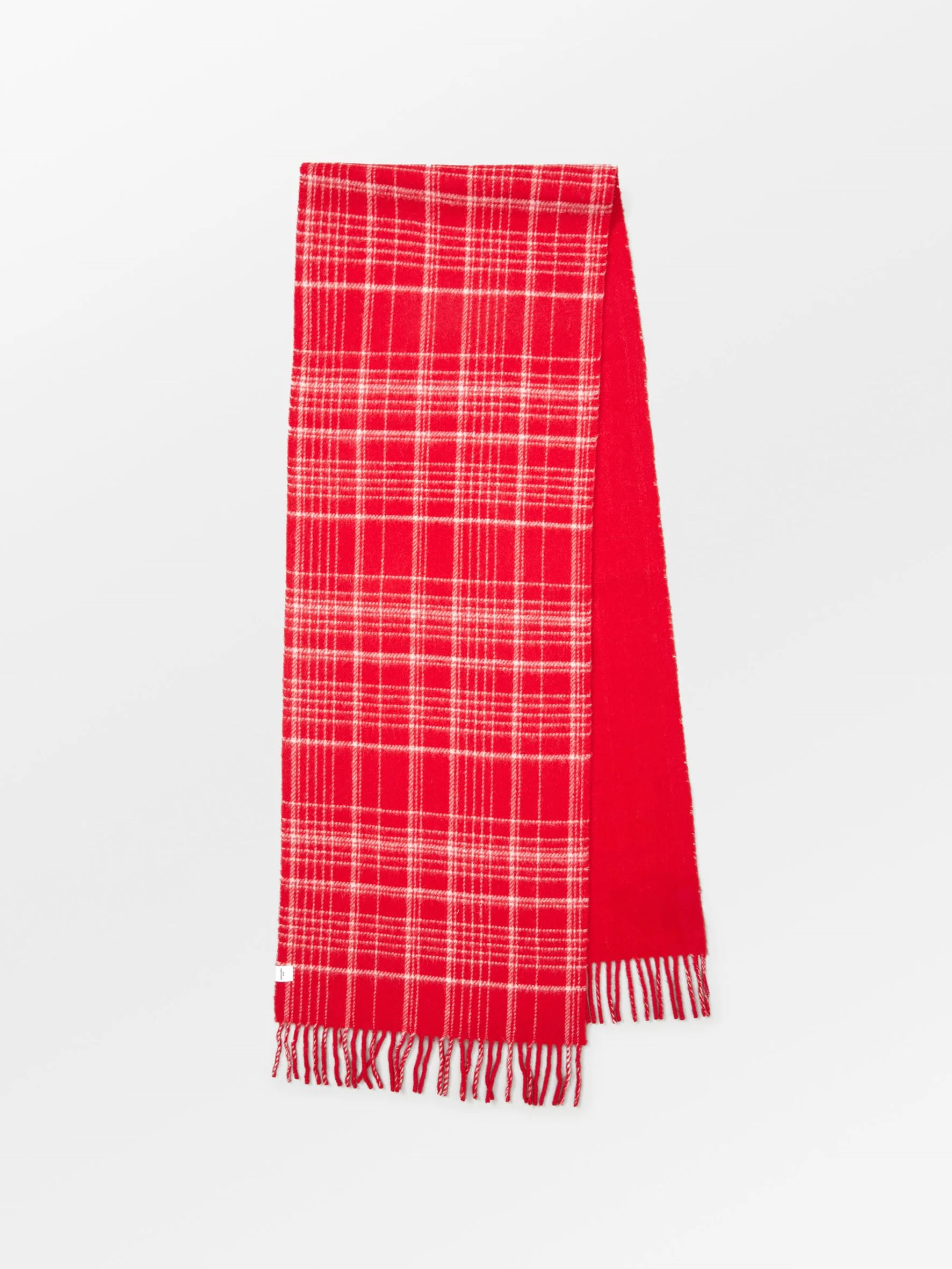 Grid Wool Scarf
