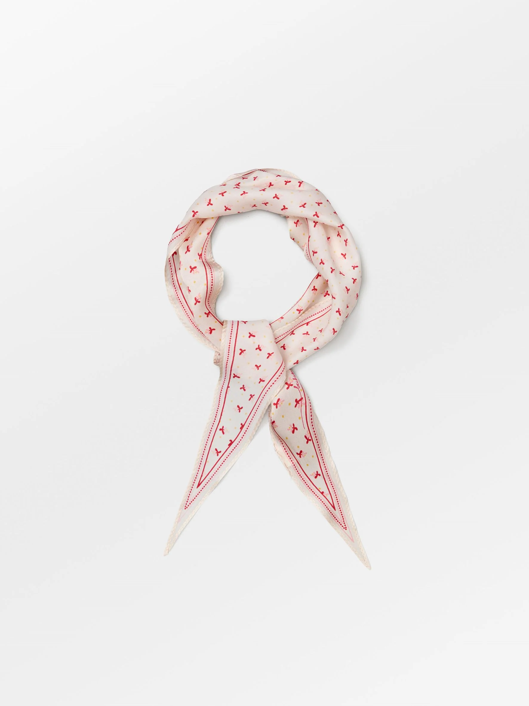 Halia Diamond Scarf - Pink Icing
