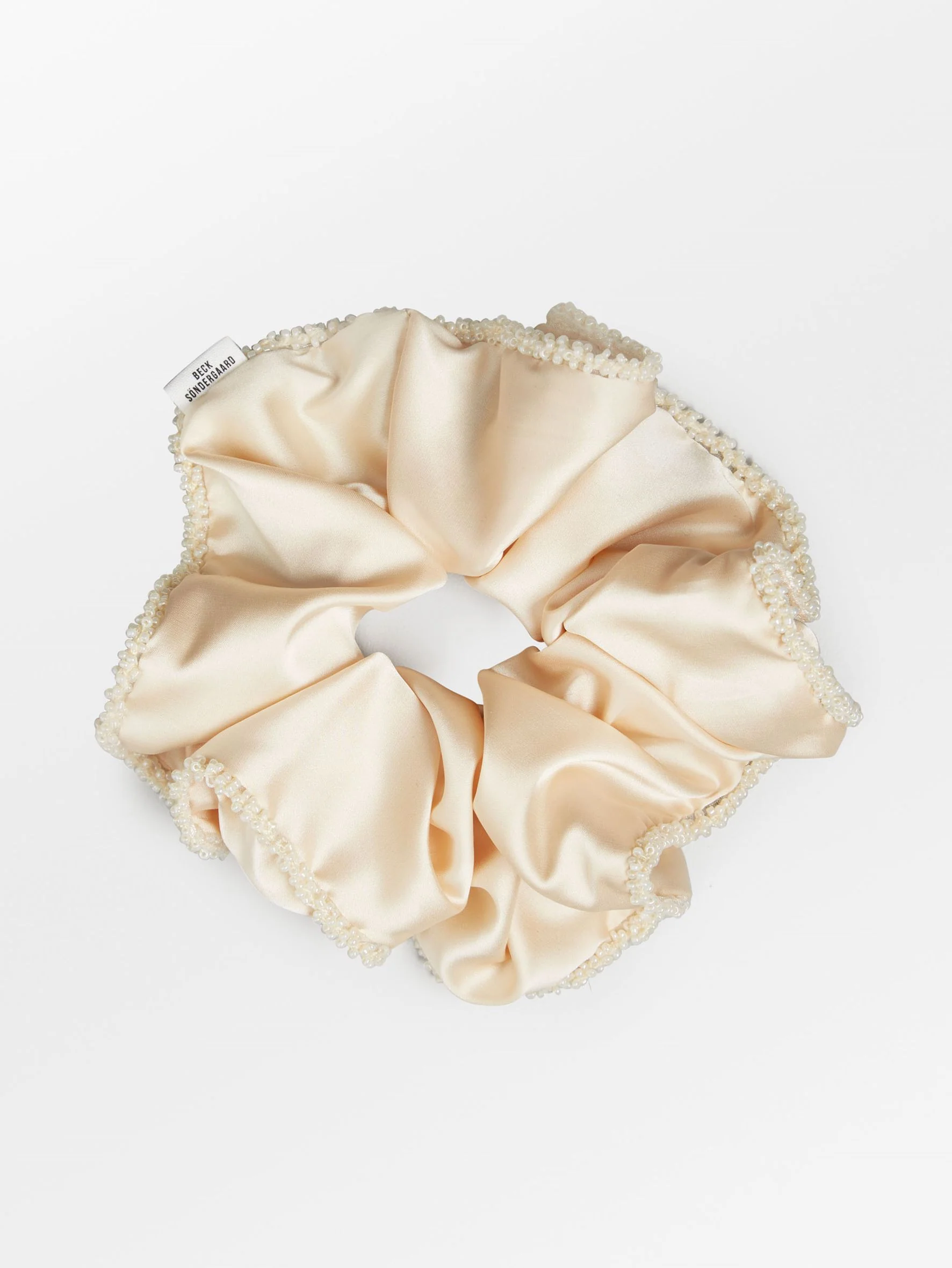Luster Bead Scrunchie