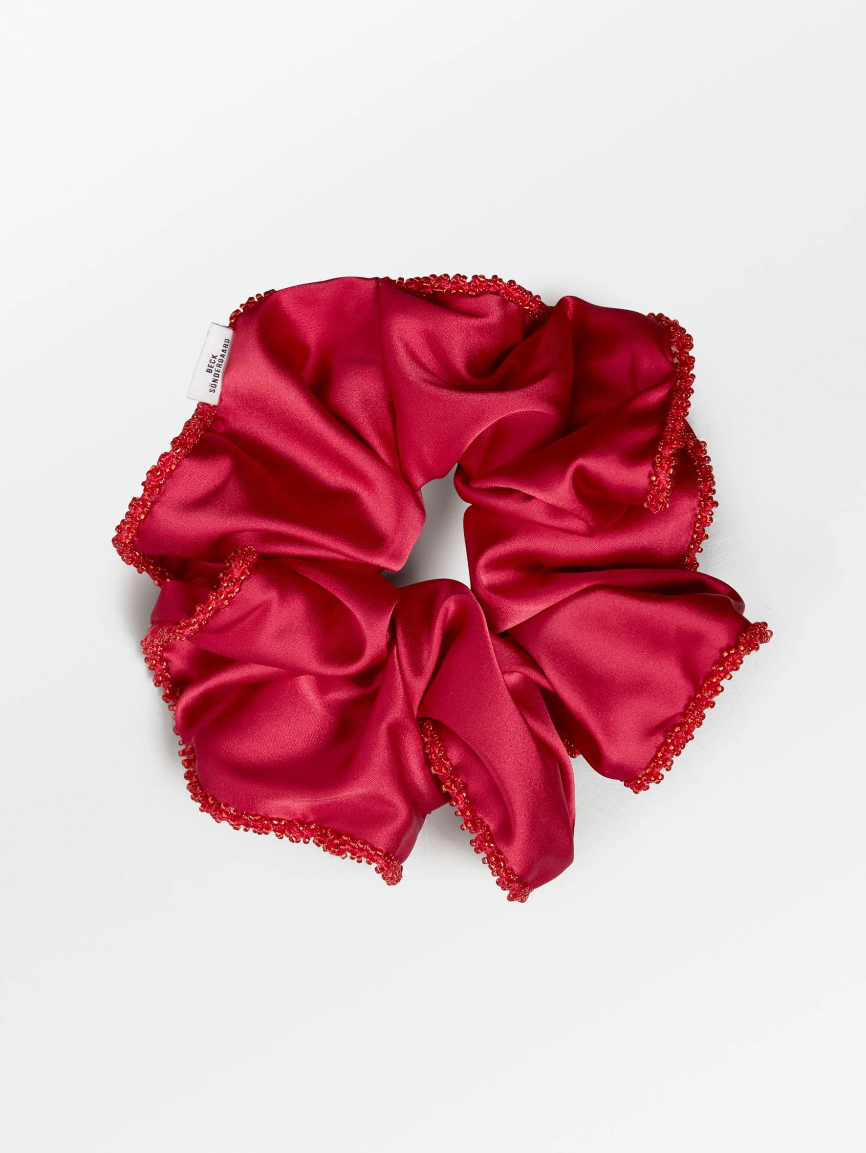 Luster Bead Scrunchie