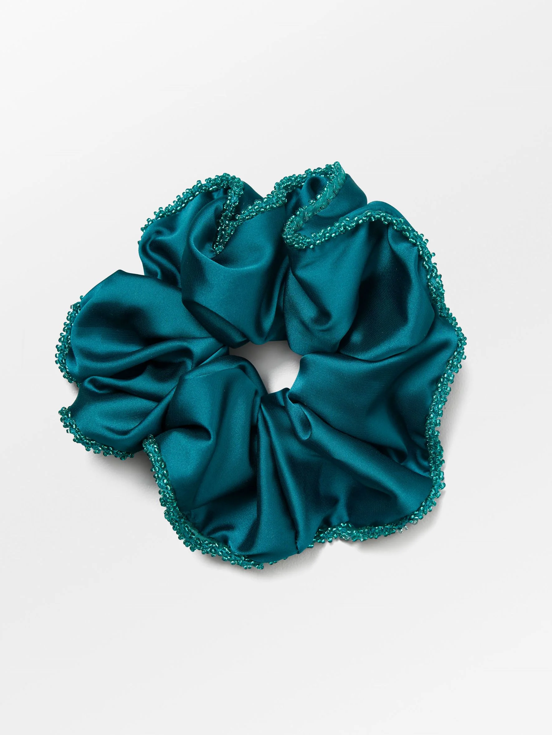 Luster Bead Scrunchie