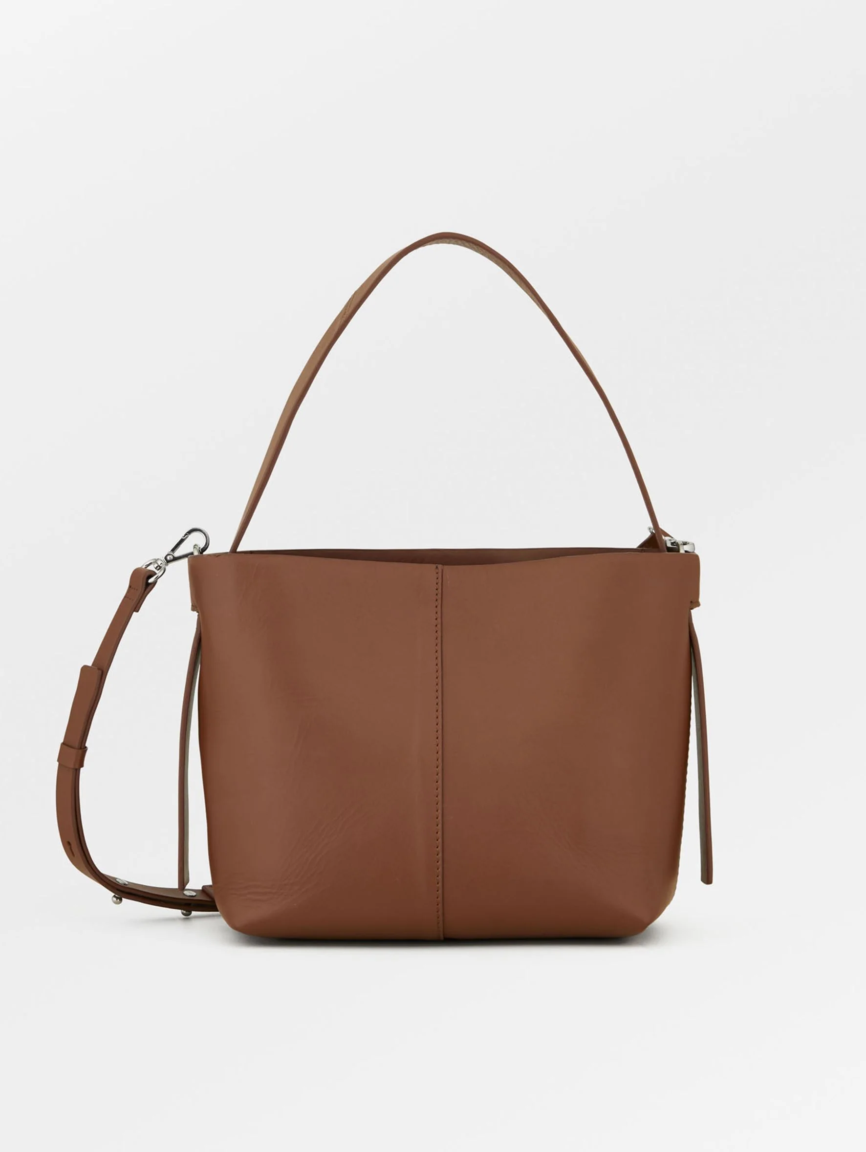 Nappa Fraya Crossbody Bag - Brown