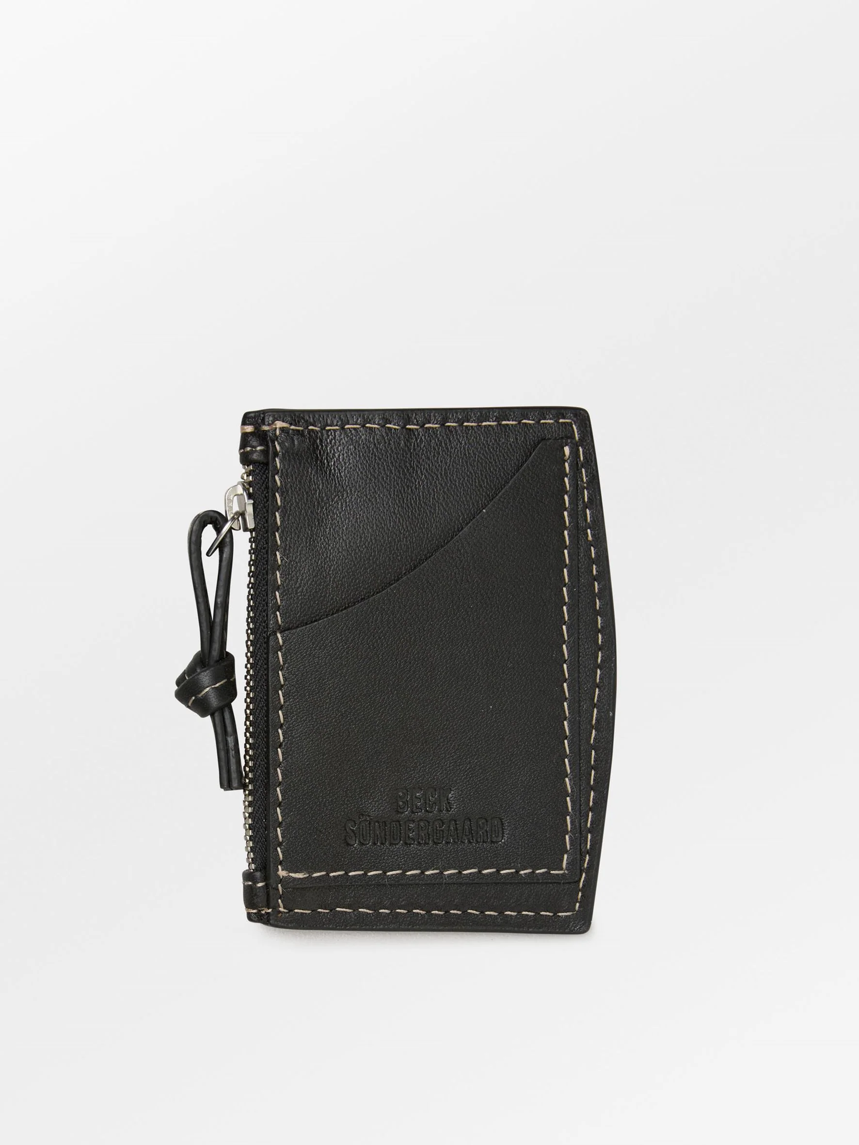 Nappa Zip Card Holder