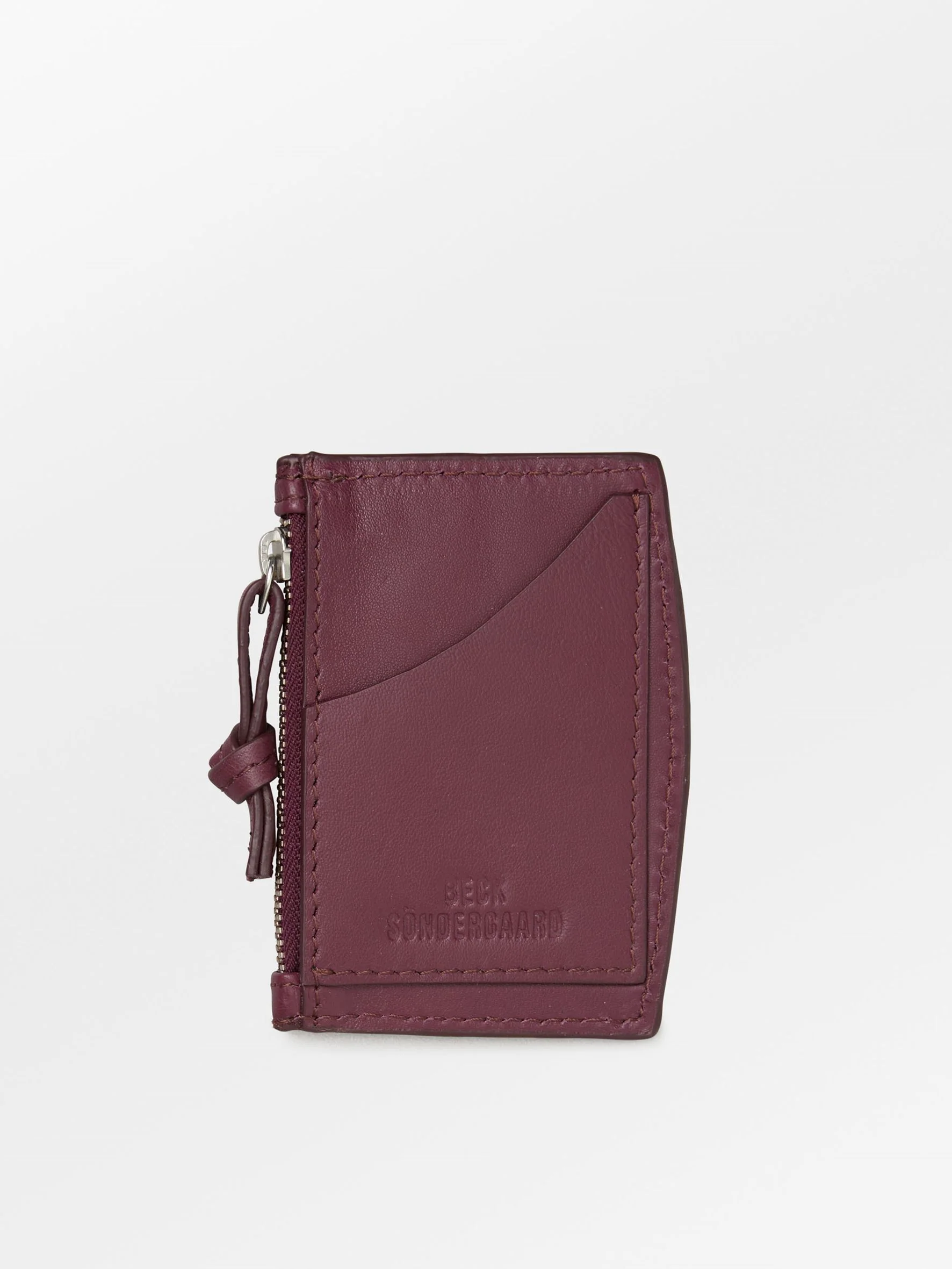 Nappa Zip Card Holder