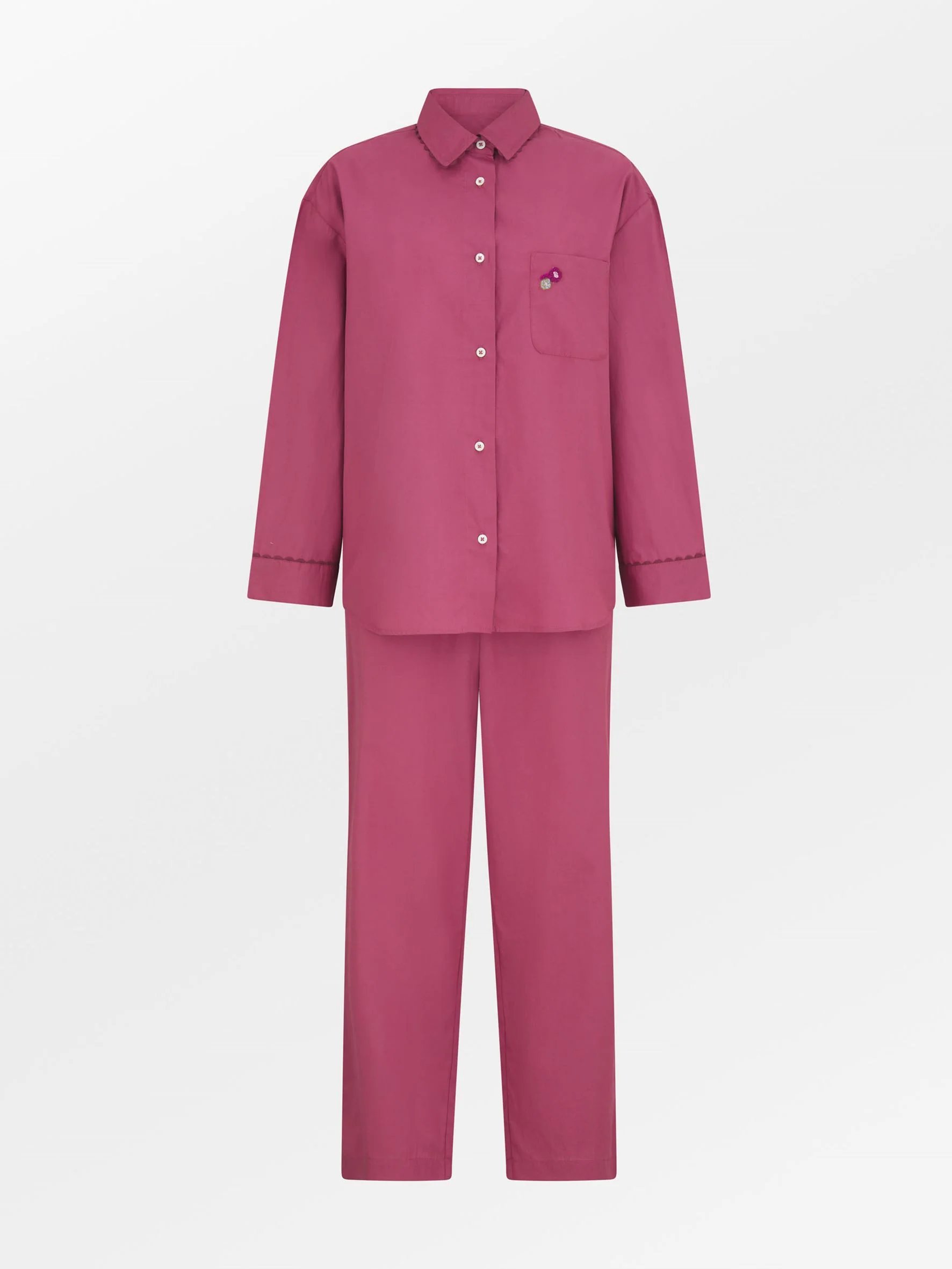 Scallop Wintaflora Pyjamas Shirt - Image 2