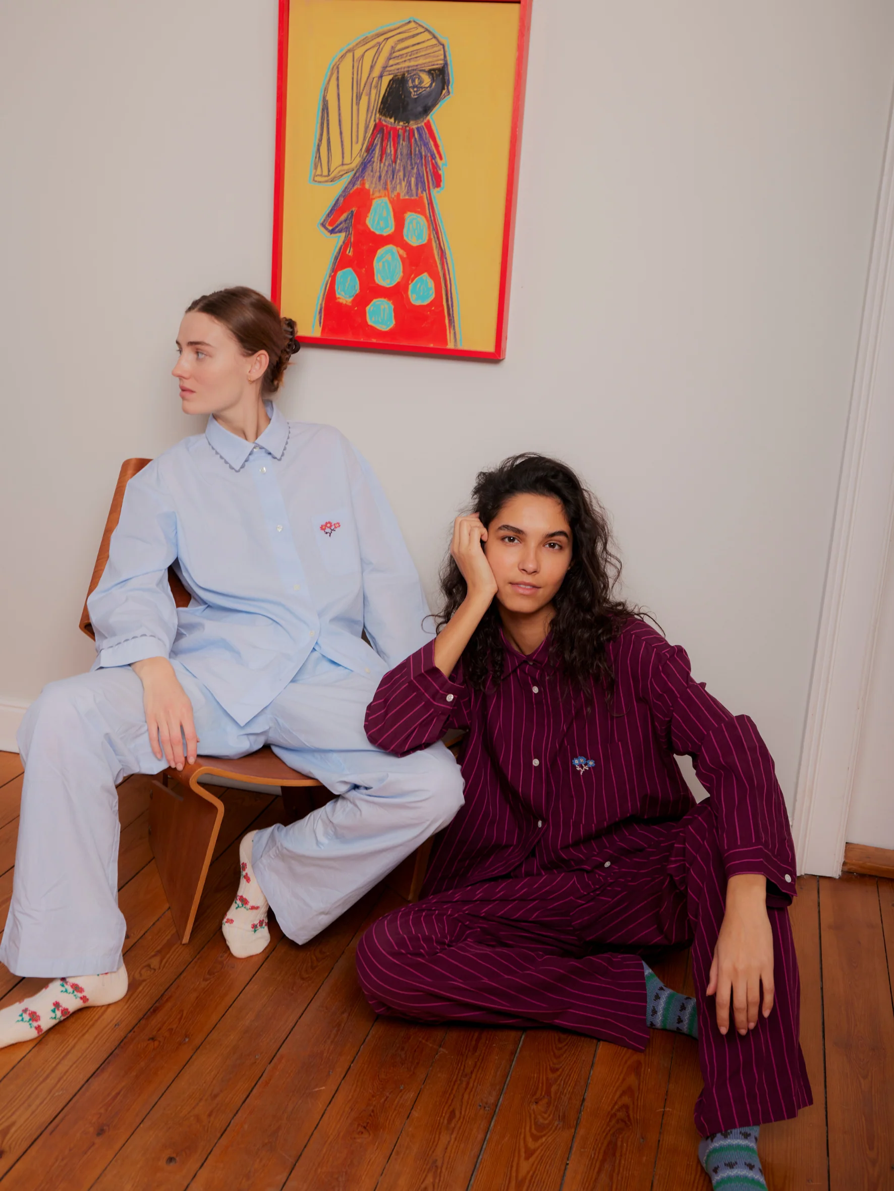 Striped Pyjamas Shirt - Image 3