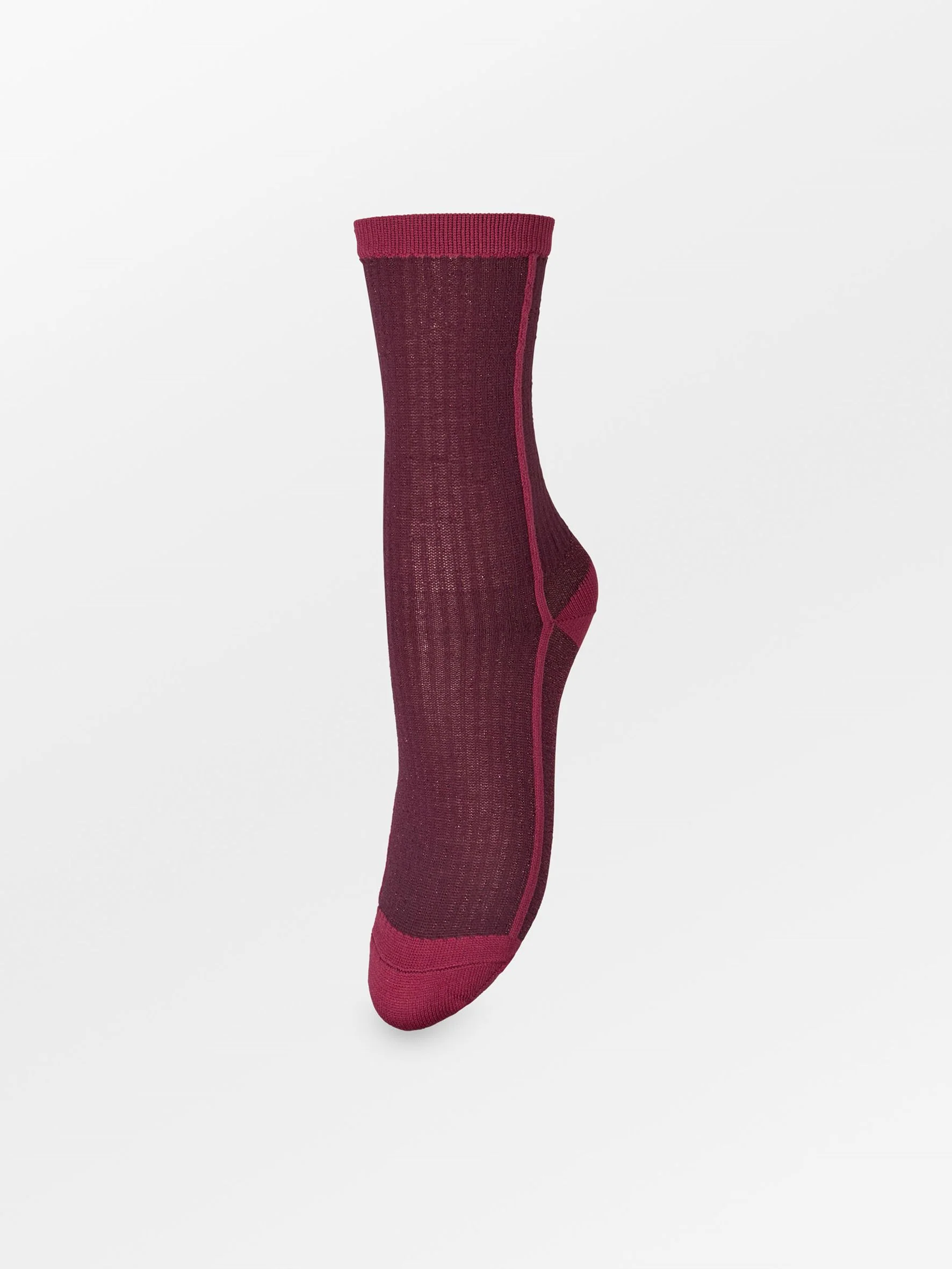 Stripy Glitter Sock