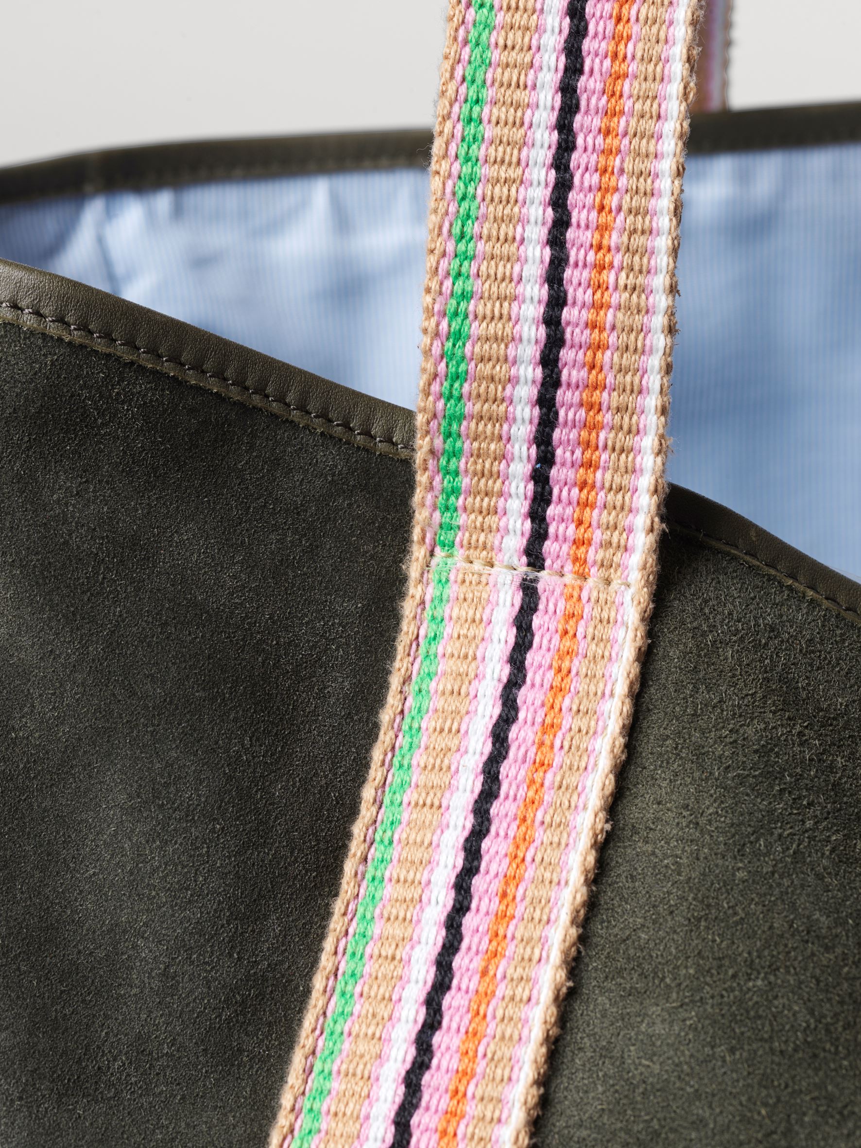 Suede Agnese Bag - Image 3