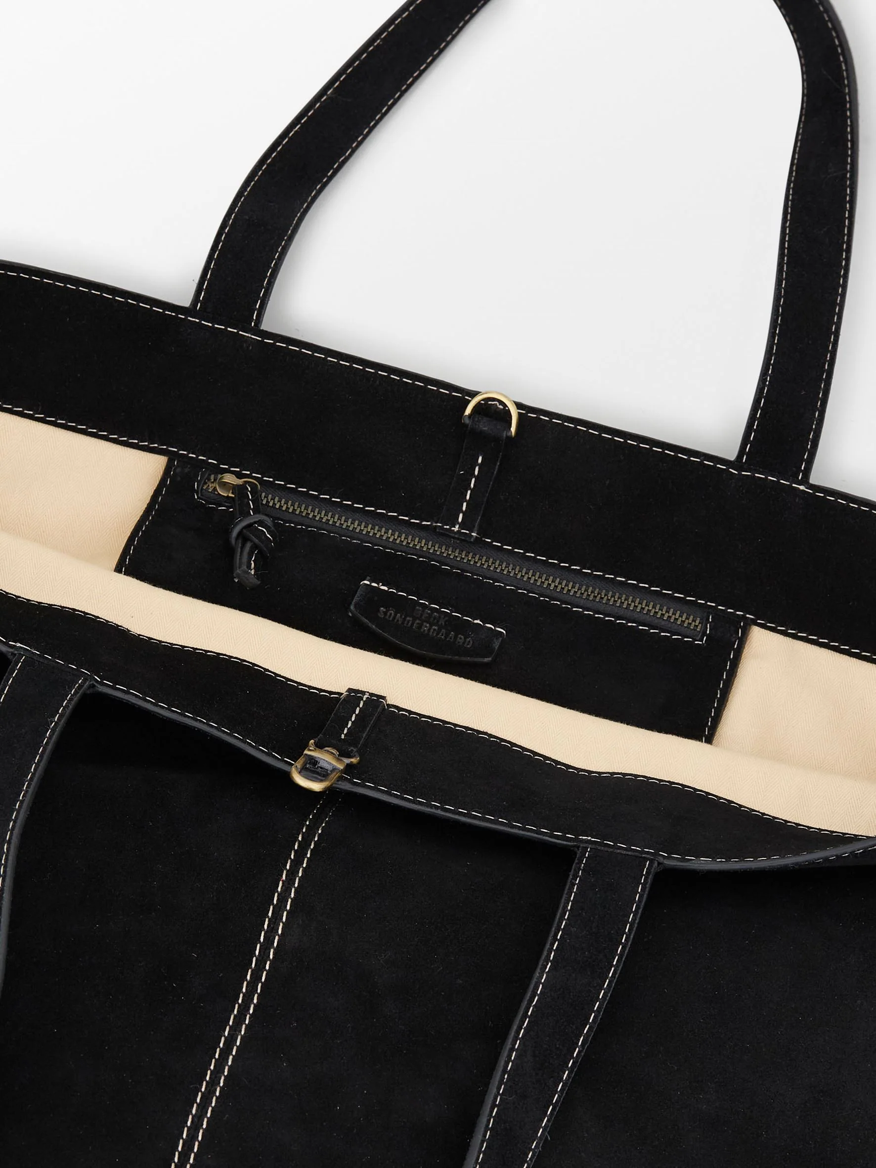 Suede Aubrey Bag - Image 3
