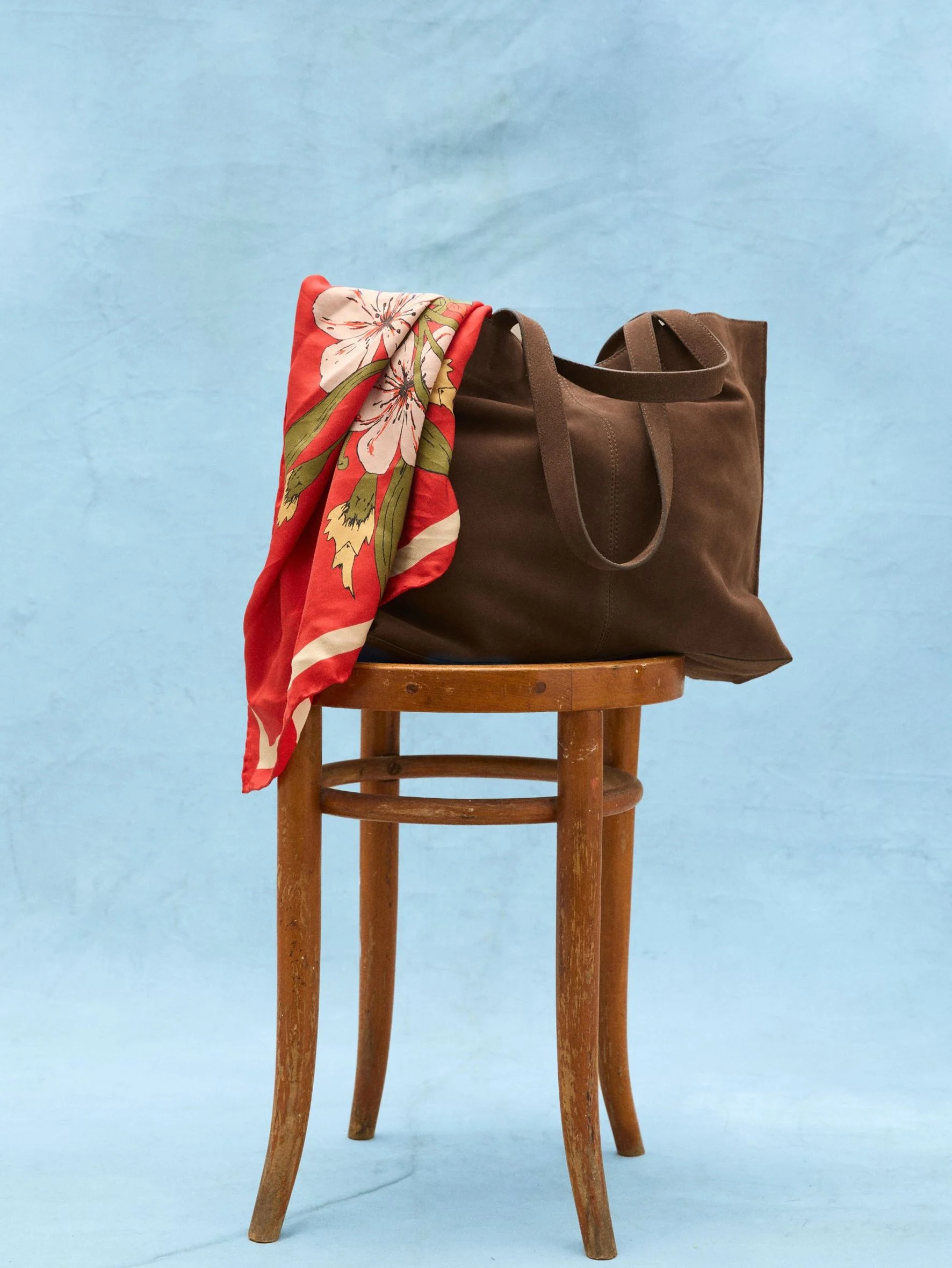 Suede Aubrey Bag - Image 4