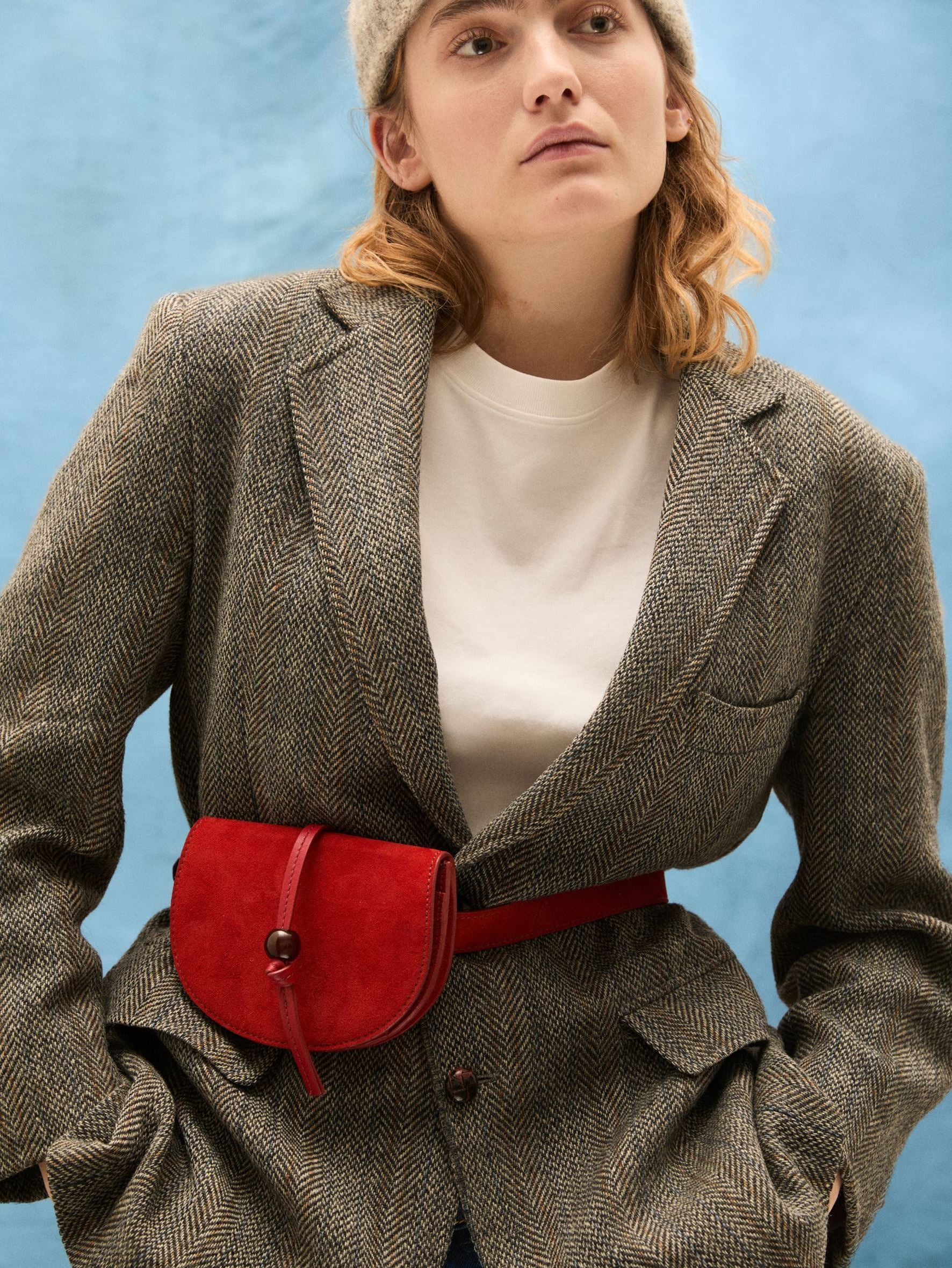 Suede Belt Bag - Image 4