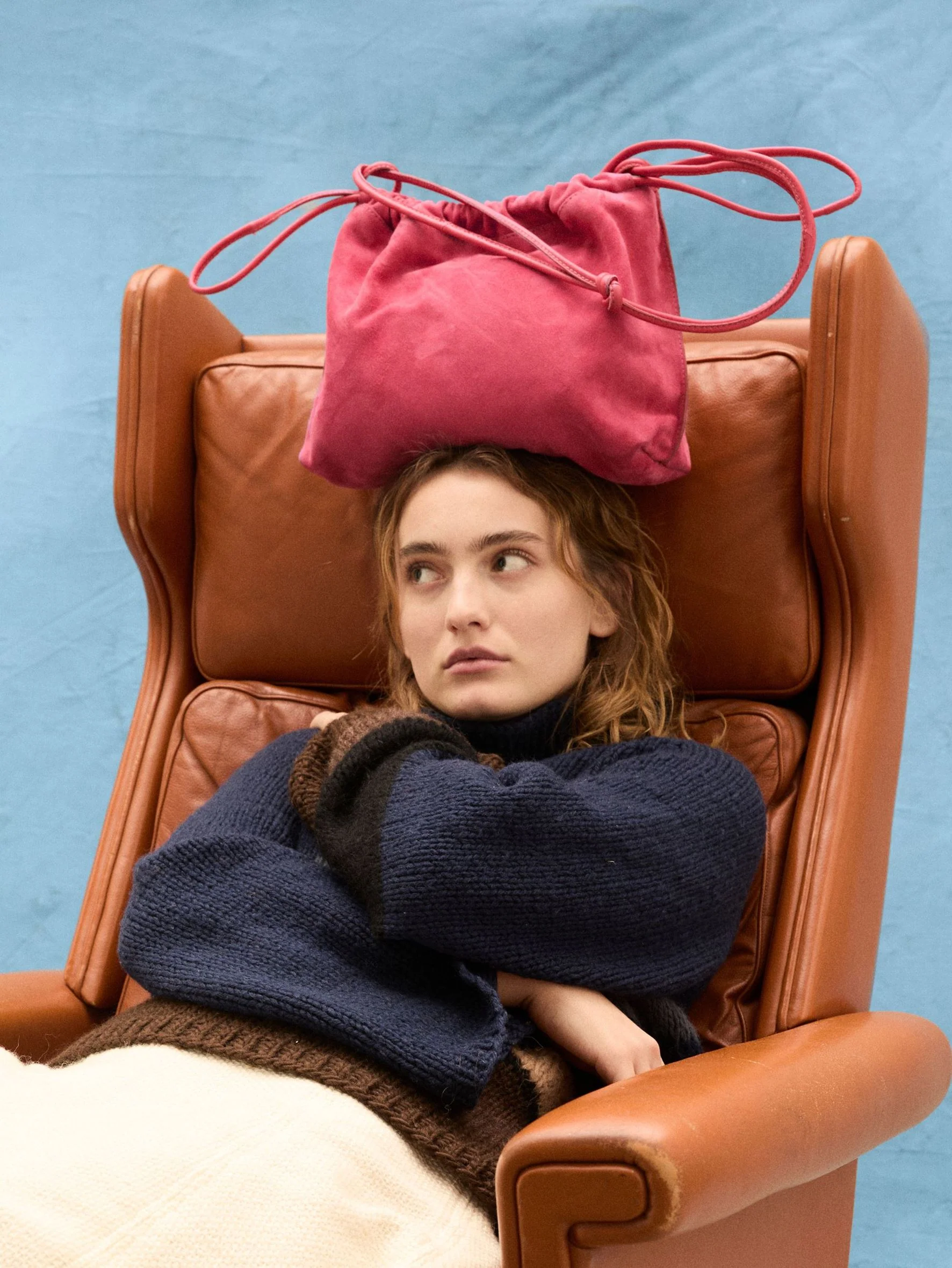 Suede Giana Bag - Image 4