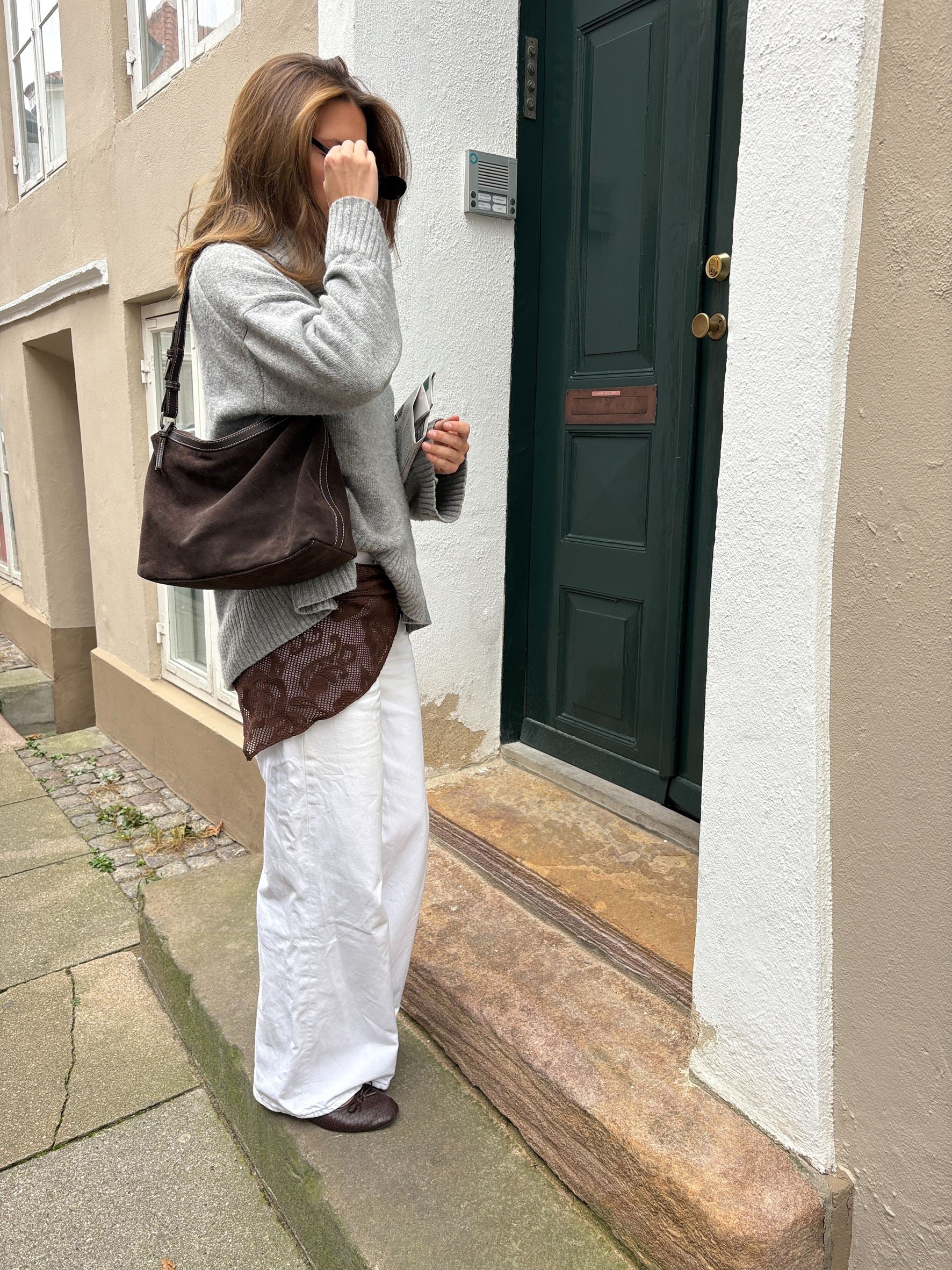 Suede Ginni Medium Bag - Image 2