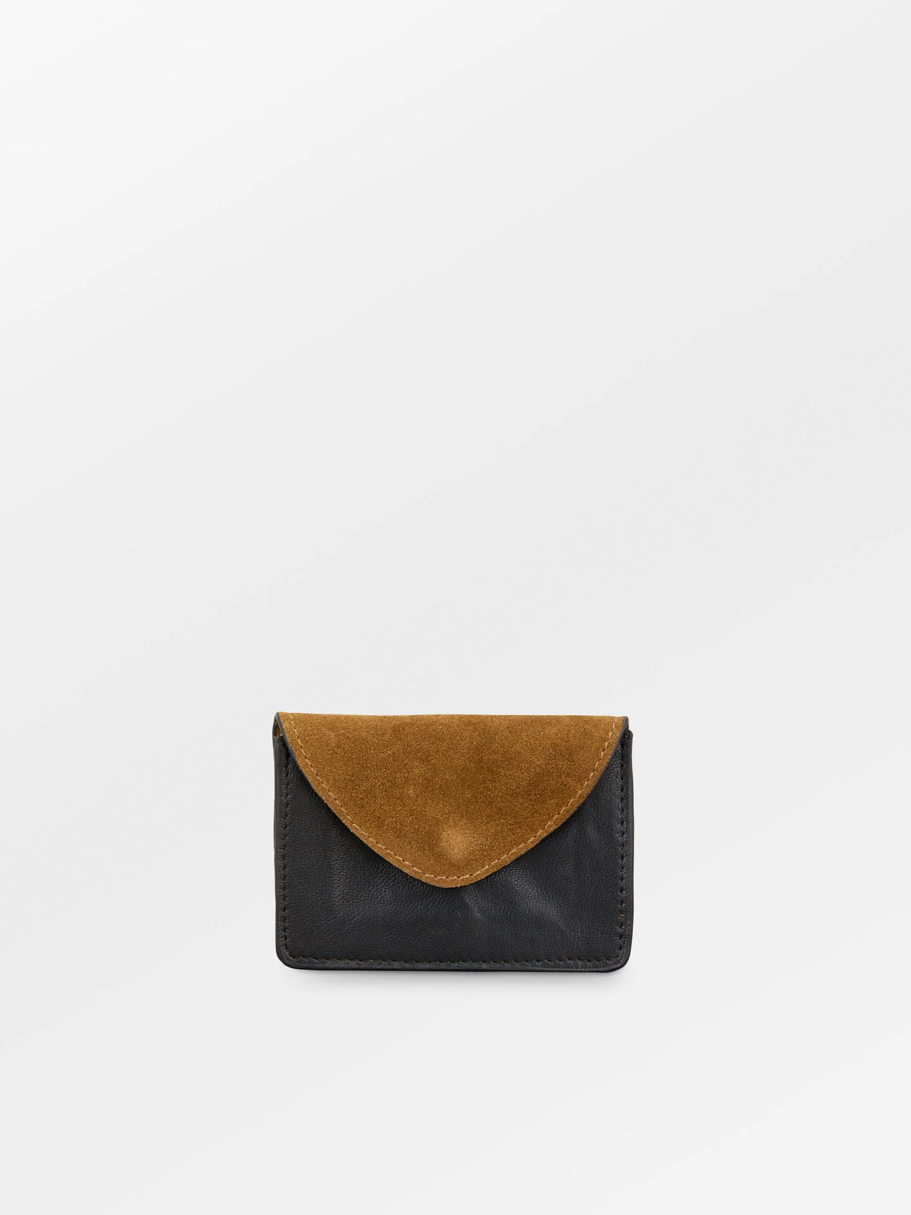 Suede Mix Card Wallet