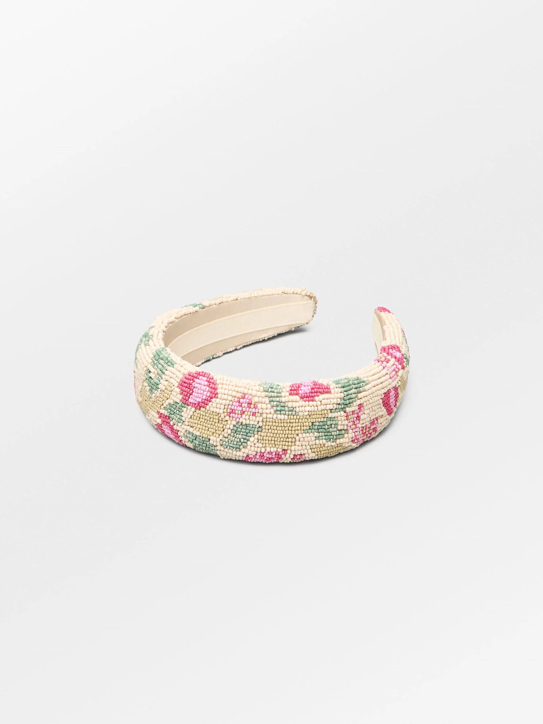 Tapelia Wide Beaded Hairbrace
